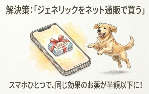 フィラリア予防薬のジェネリックとは?先発薬と何が違う?